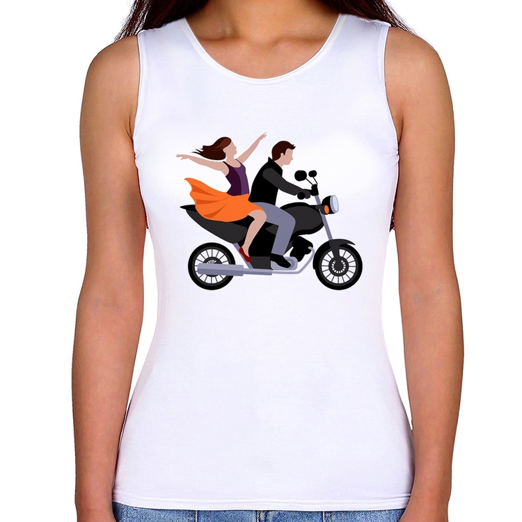 Regata Feminina Moto Casal