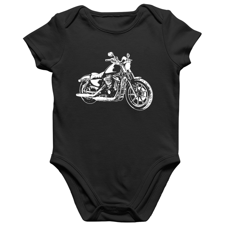 Body Bebê Algodão Moto Sportster XL 883 Iron Art