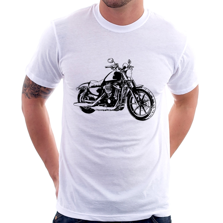 Camiseta Moto Sportster XL 883 Iron Art