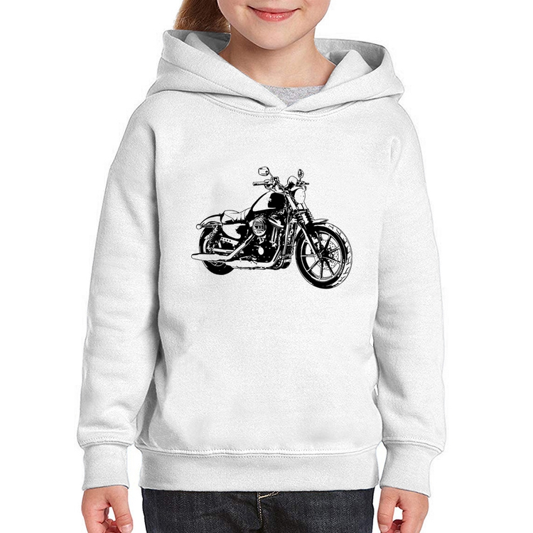 Moletom Infantil Moto Sportster XL 883 Iron Art