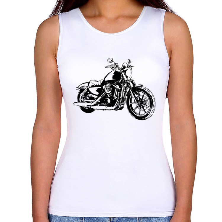 Regata Feminina Moto Sportster XL 883 Iron Art