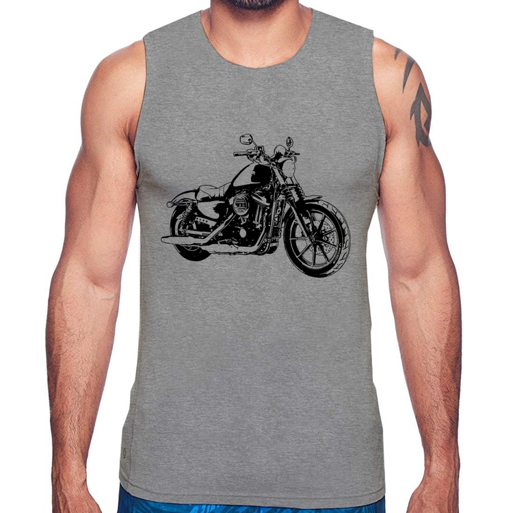 Regata Moto Sportster XL 883 Iron Art - Cinza