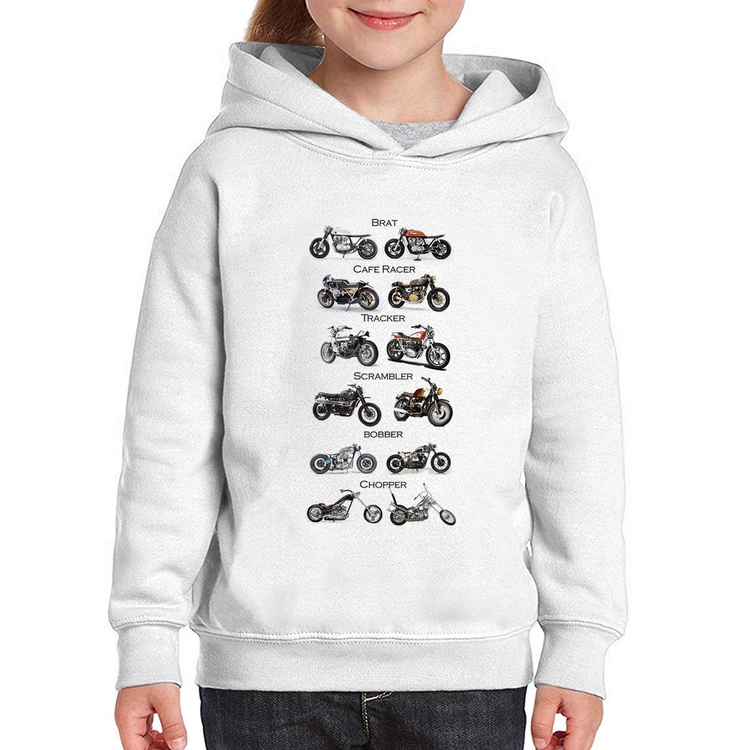 Moletom Infantil Moto Custom Types
