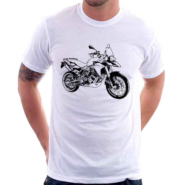Camiseta Moto F 800 GS Traços