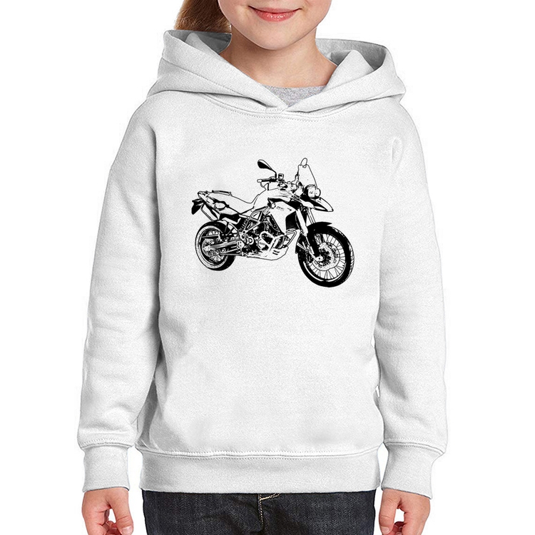 Moletom Infantil Moto F 800 GS Traços