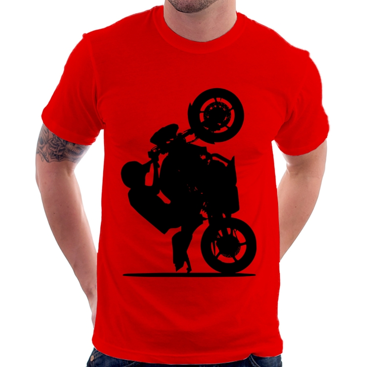 Camiseta Moto Grau XJ6 - Vermelha