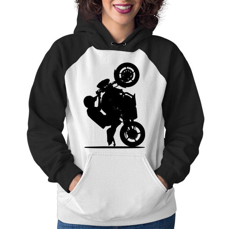 Moletom Feminino Moto Grau XJ6