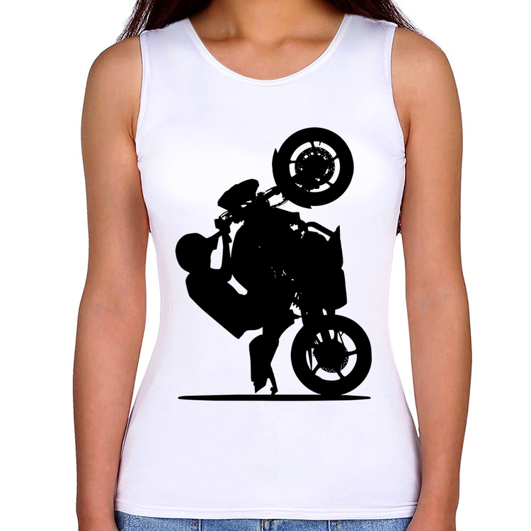 Regata Feminina Moto Grau XJ6