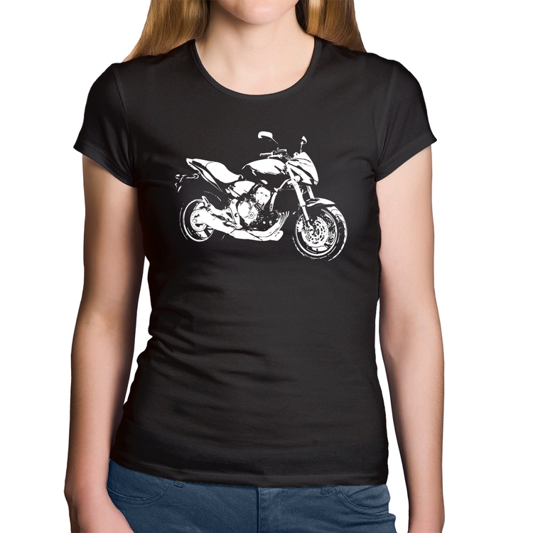 Baby Look Algodão Moto Hornet Art