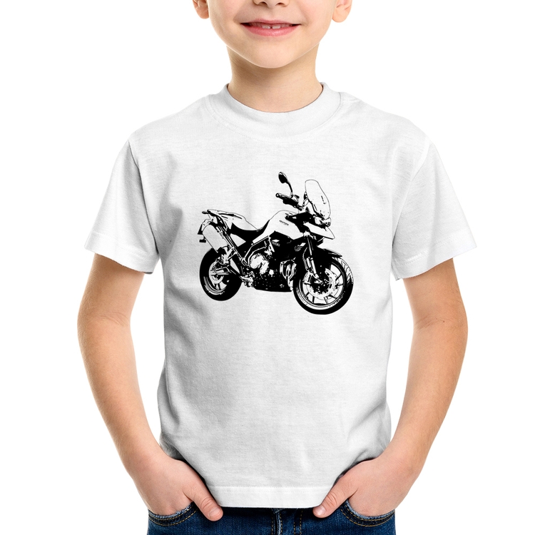 Camiseta Infantil Moto Tiger 900 GT Art