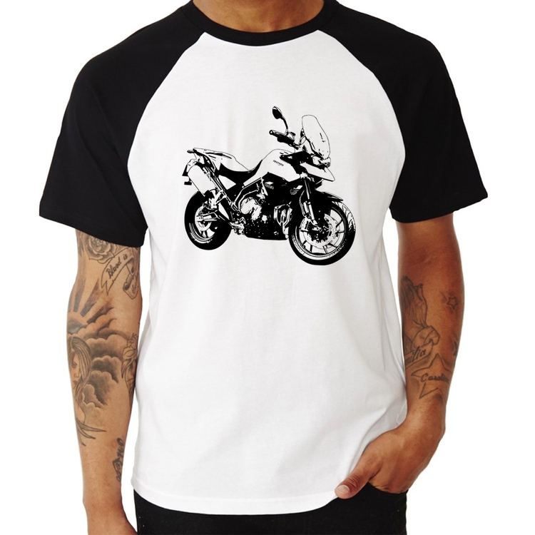 Camiseta Raglan Moto Tiger 900 GT Art