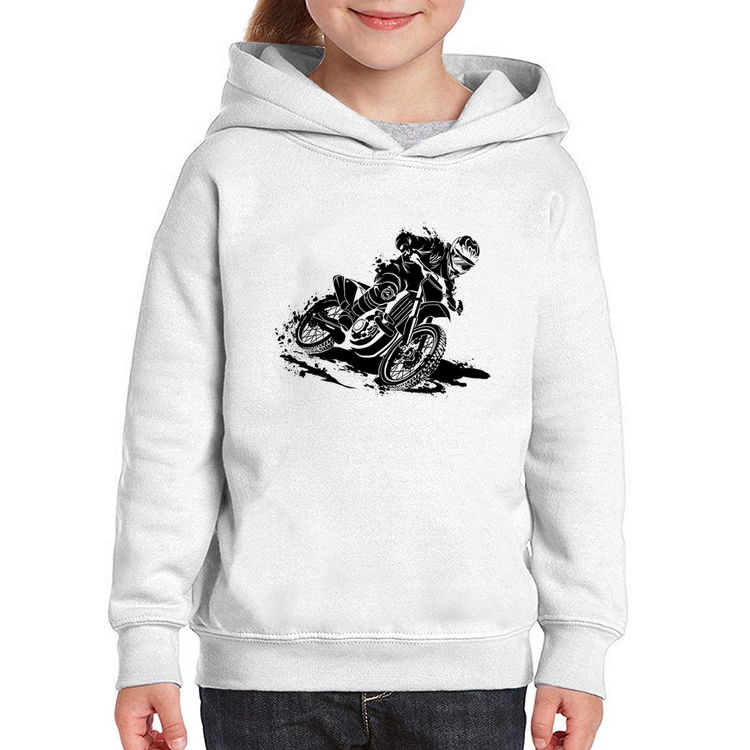 Moletom Infantil Motocross