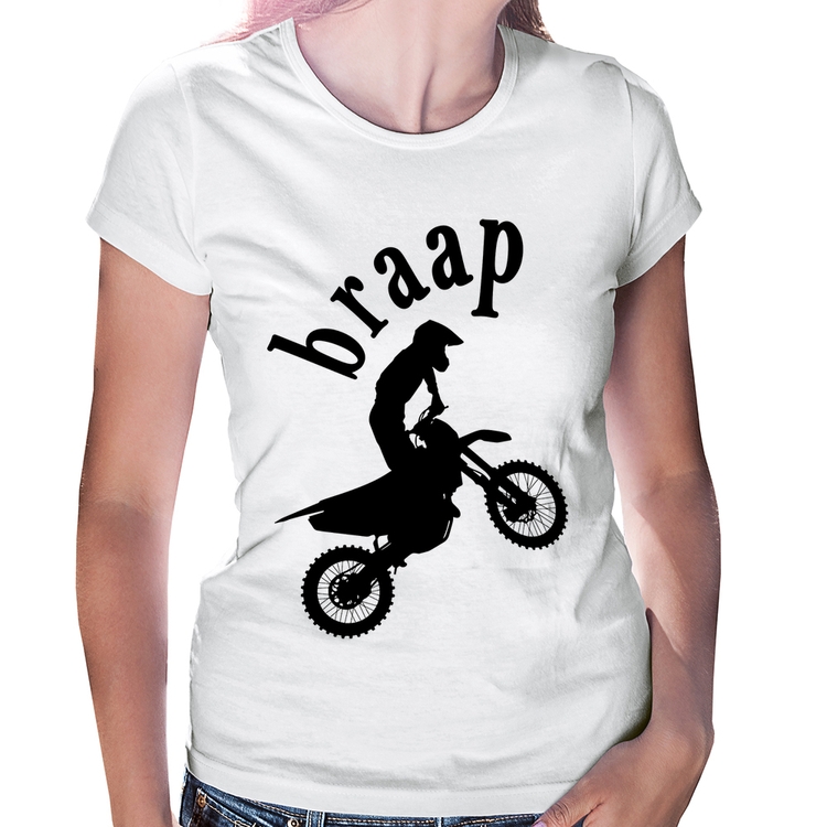 Baby Look Motocross Braap