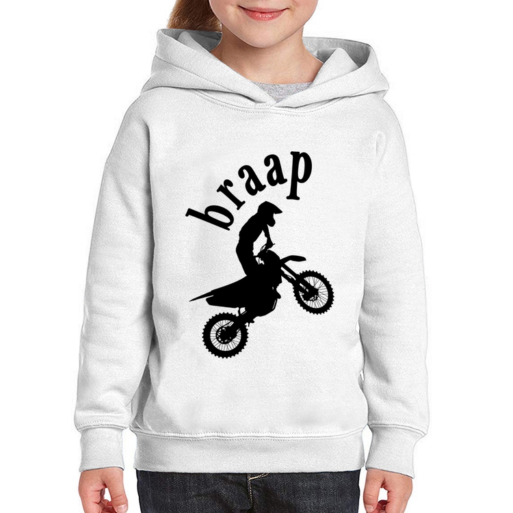 Moletom Infantil Motocross Braap