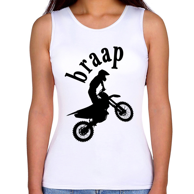 Regata Feminina Motocross Braap