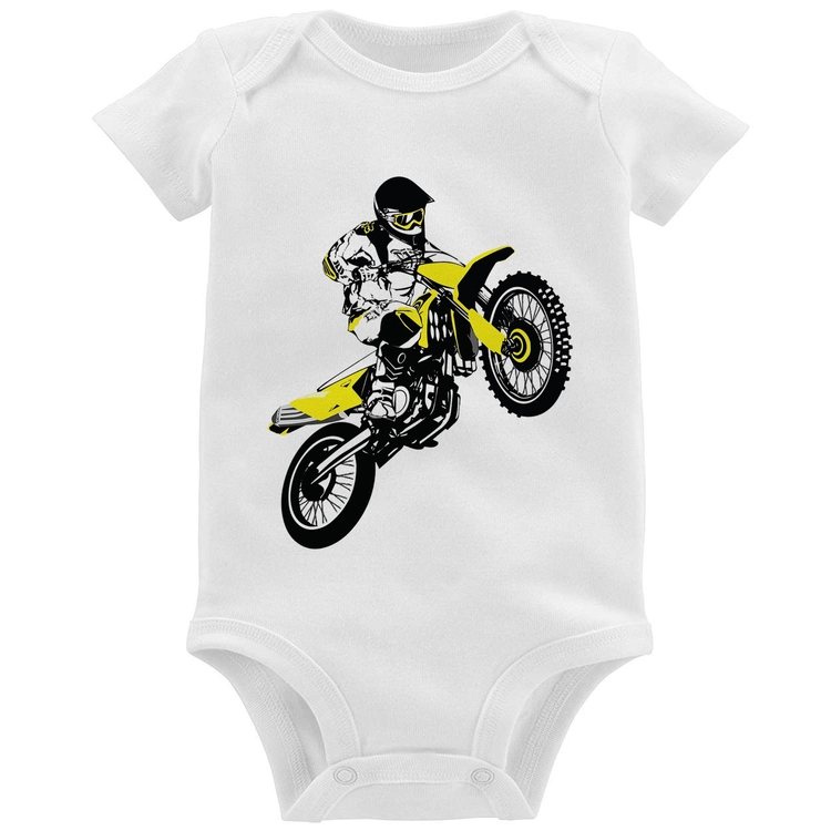 Body Bebê Motocross Jump