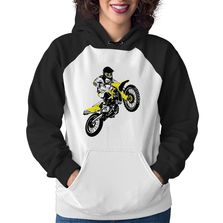 Moletom Feminino Motocross Jump