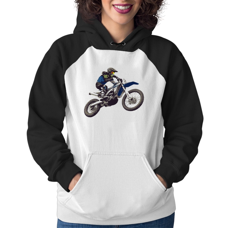 Moletom Feminino Motocross Manobra Freestyle