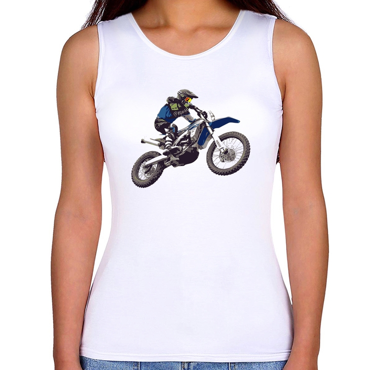 Regata Feminina Motocross Manobra Freestyle