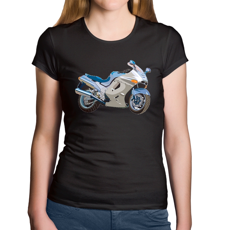 Baby Look Algodão Motorcycle