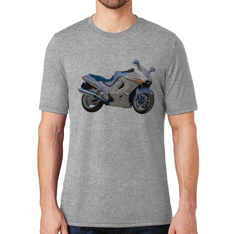 Camiseta Motorcycle - Cinza
