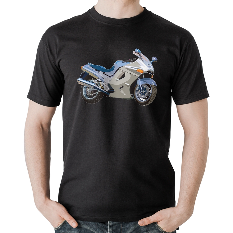 Camiseta Algodão Motorcycle