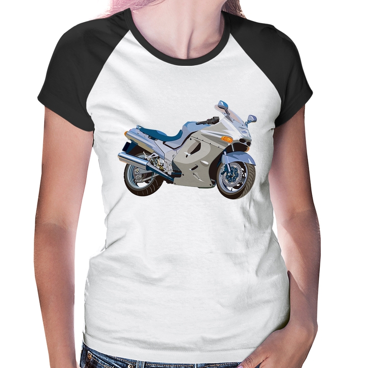 Baby Look Raglan Motorcycle