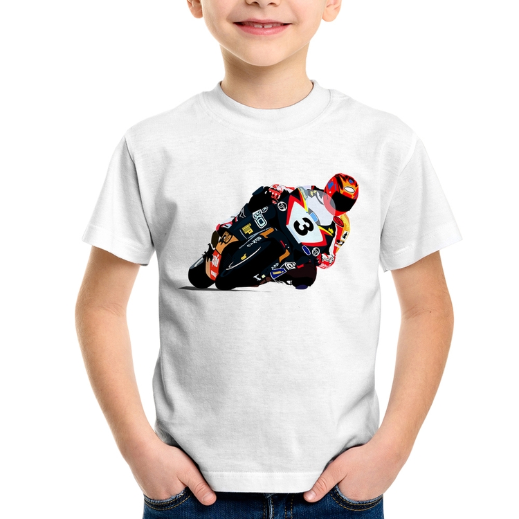 Camiseta Infantil Motorcycle Racing