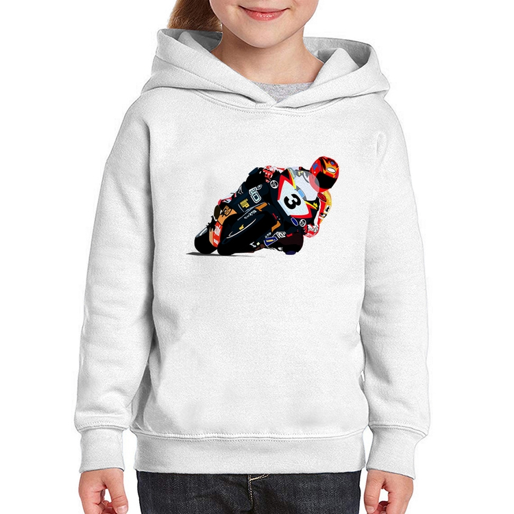 Moletom Infantil Motorcycle Racing