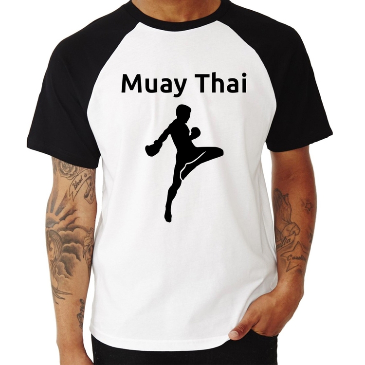 Camiseta Raglan Muay Thai