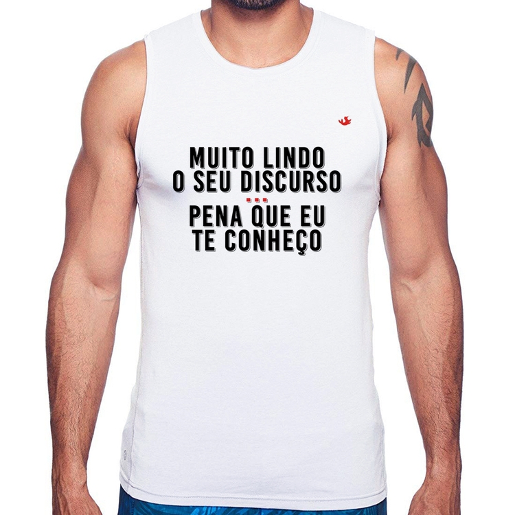 Regata Muito lindo o seu discurso