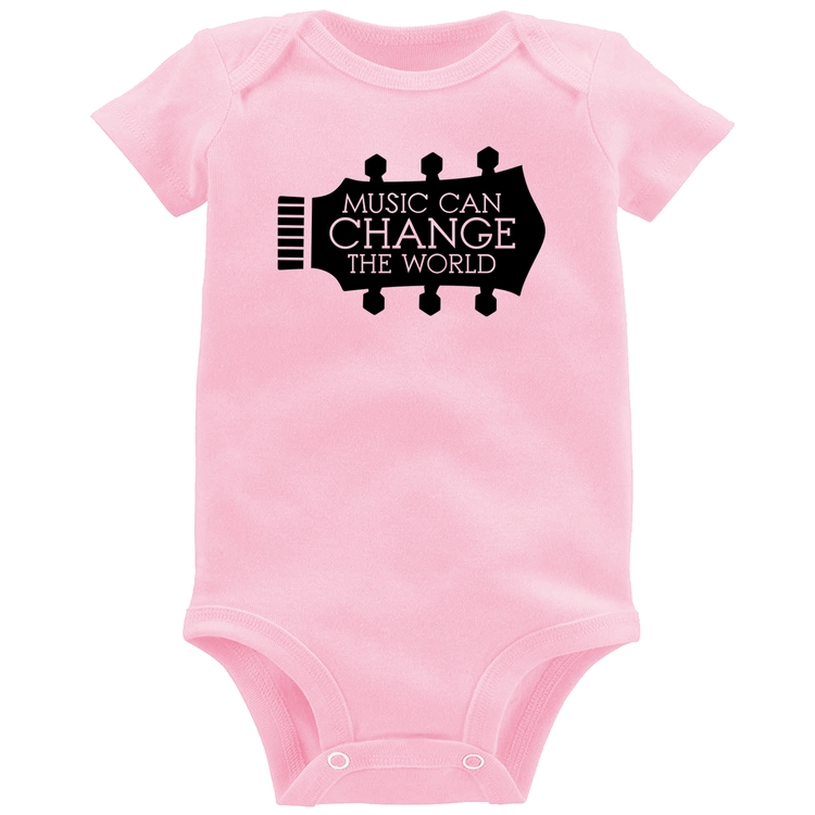 Body Bebê Music Can Change The World - Rosa Bebê