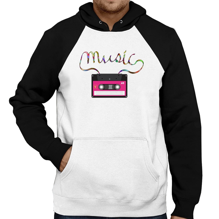Moletom Music Cassete Retrô