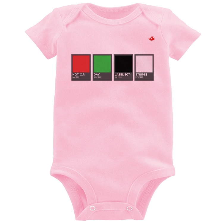 Body Bebê Music Color Guide - Rosa Bebê