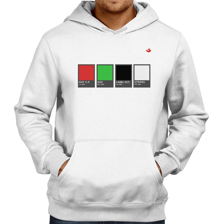 Moletom Music Color Guide - Branco