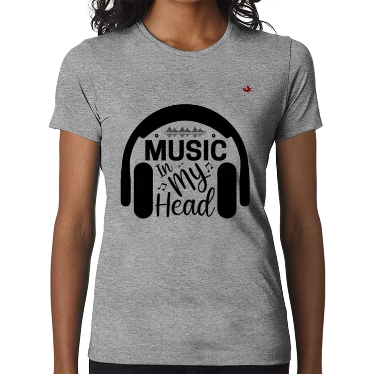 Baby Look Music in my head - Cinza