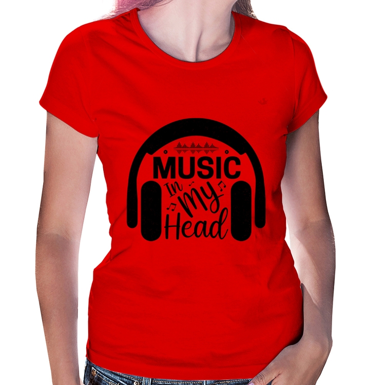 Baby Look Music in my head - Vermelha