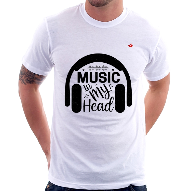 Camiseta Music in my head