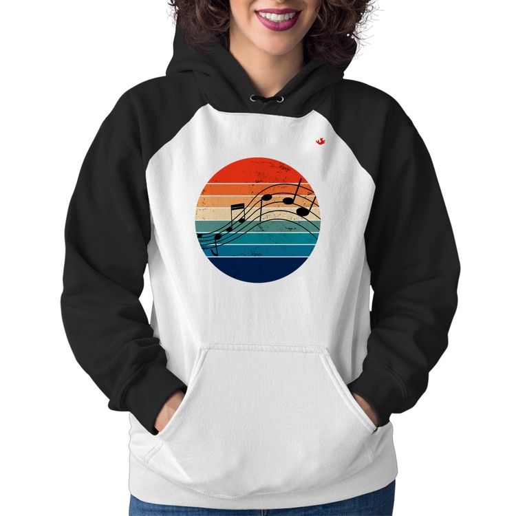 Moletom Feminino Música Vintage Sunset