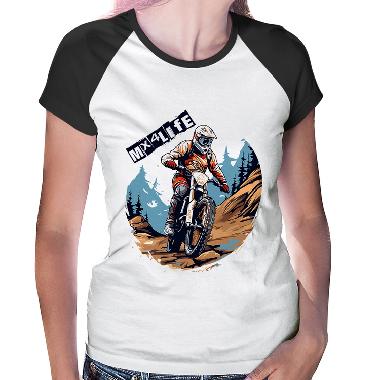 Baby Look Raglan MX4Life