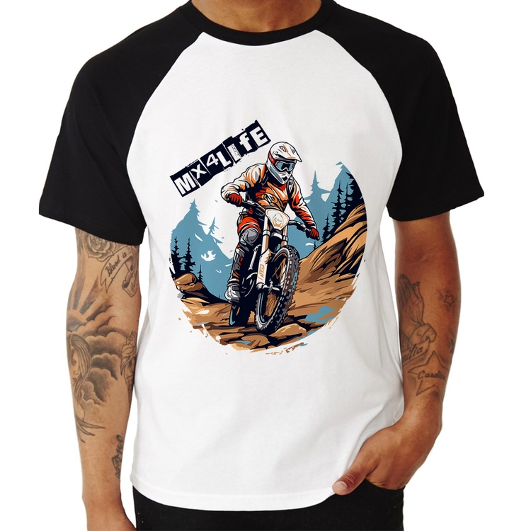 Camiseta Raglan MX4Life