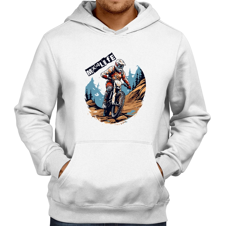 Moletom MX4Life - Branco