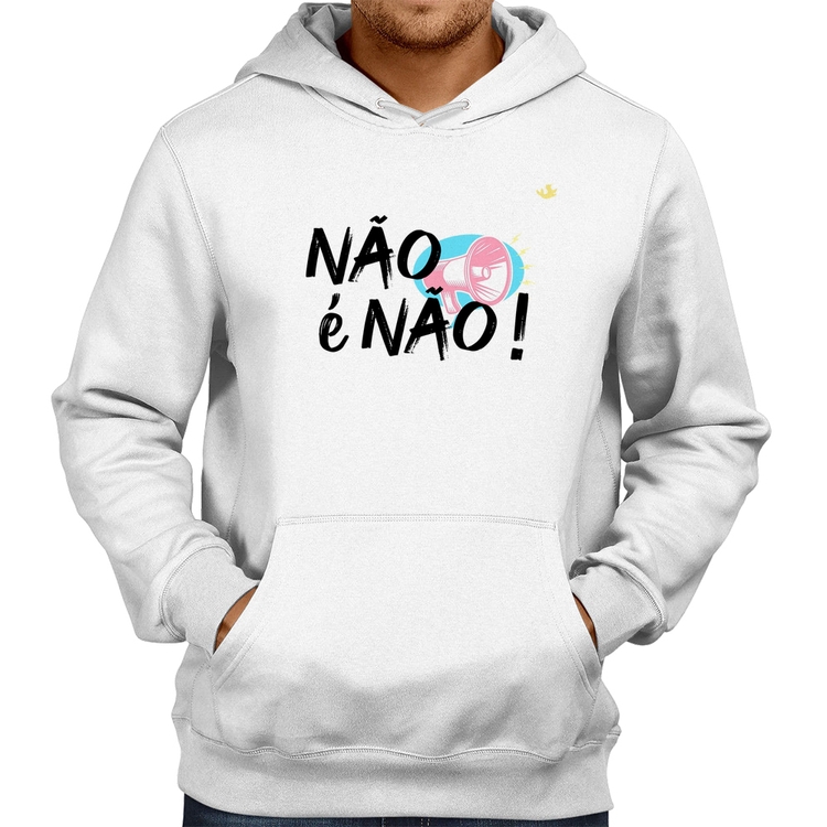 Moletom Não é Não! - Branco