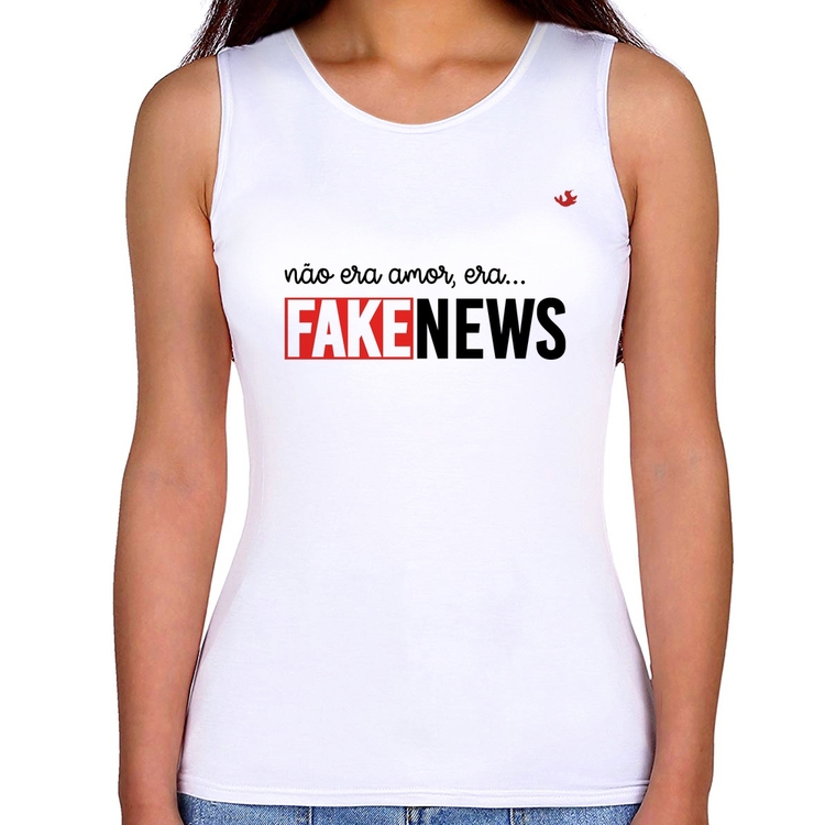 Regata Feminina Não era amor, era... fake news