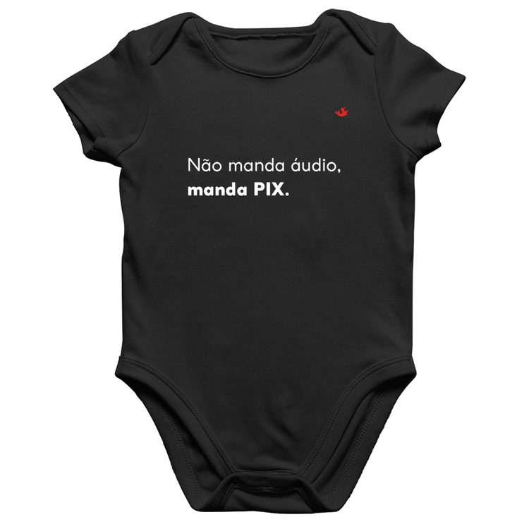 Body Bebê Algodão Não manda áudio, manda pix