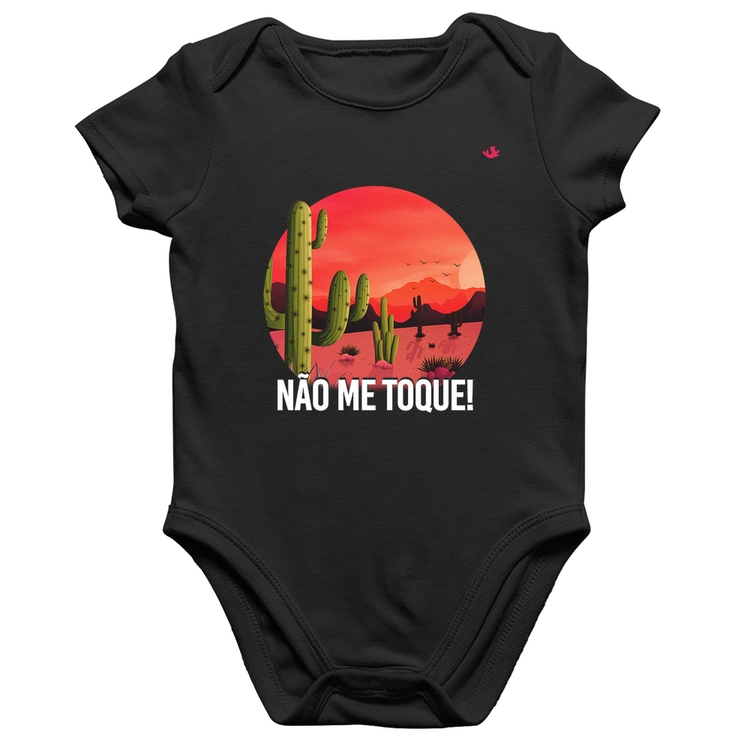 Body Bebê Algodão Não me toque!