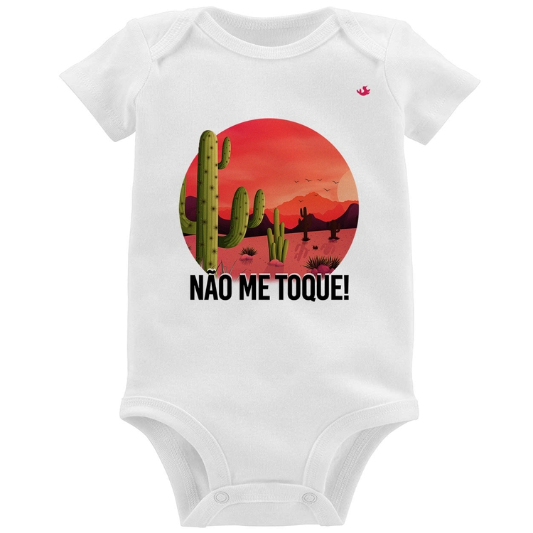 Body Bebê Não me toque!