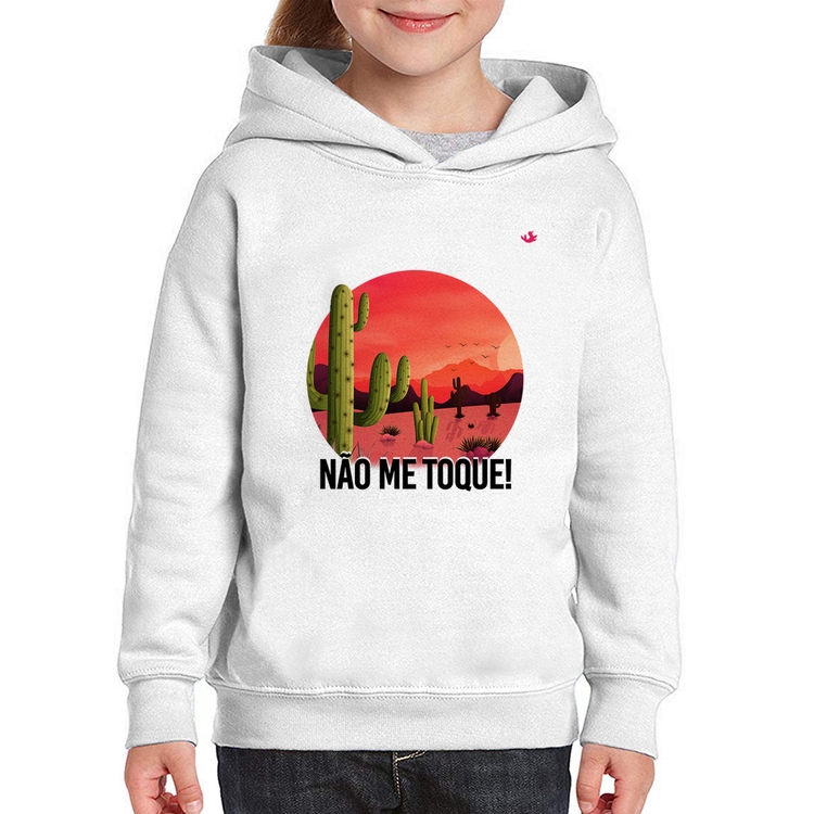 Moletom Infantil Não me toque!