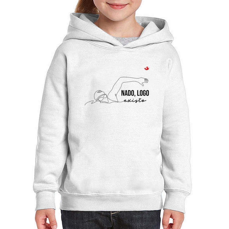 Moletom Infantil Nado, logo existo