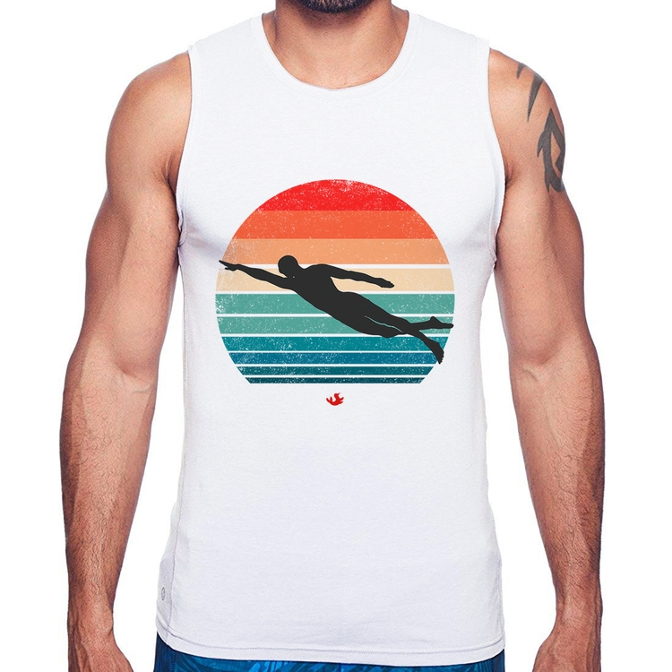 Regata Nadador Vintage Sunset